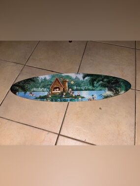 Vintage 1995 Display Puzzle Precious Moments Grandpa's Island Spring Panorama